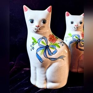 Vintage N.S. Gustin Cat Figurine weighted